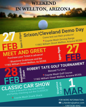 Wild Weekend Coyote Wash GC Events list